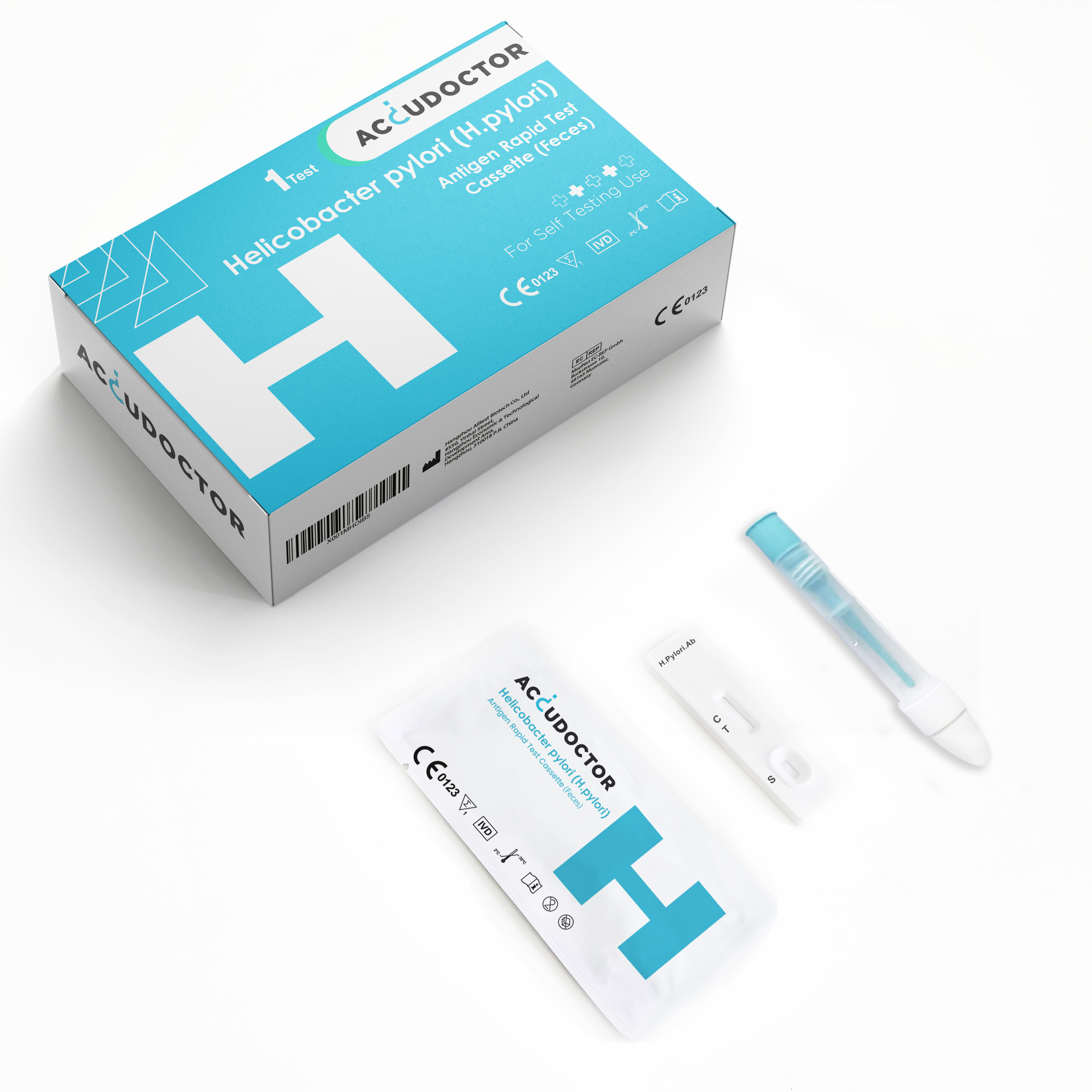 Helicobacter Pylori Test in Feces Antigen Accudoctor